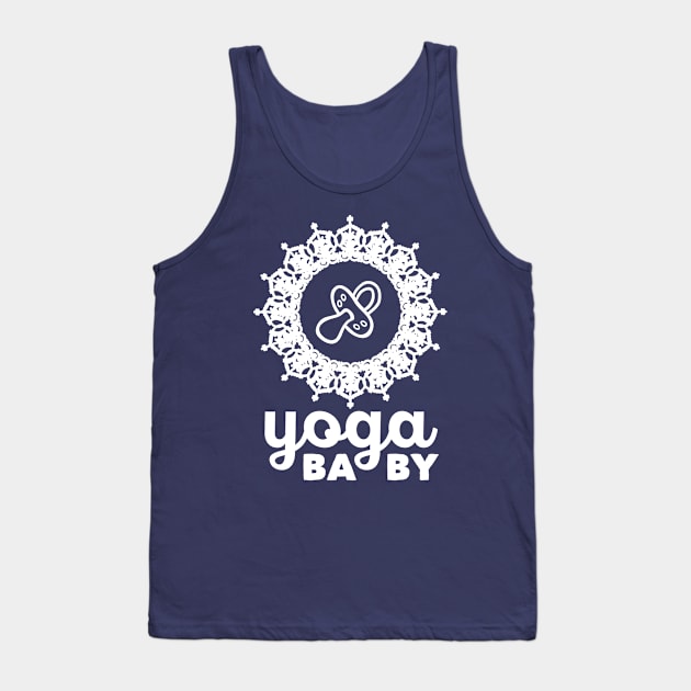 Yoga baby (white) Tank Top by nektarinchen